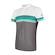 Pánský cyklistický dres Sensor  Cyklo Summer Stripe Grey/Green