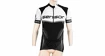 Pánský cyklistický dres Sensor  Cyklo Team Up Black/White