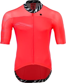 Pánský cyklistický dres Silvini Stelvio Ruby/Black