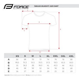 Pánský dres Force MTB Attack černo-červený
