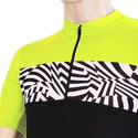 Pánský dres Sensor  Cyklo Miles Black/Neon Yellow