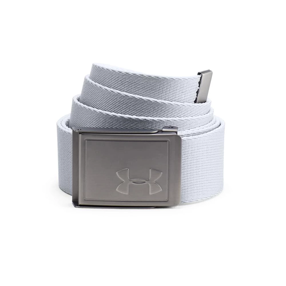 Pánský Pásek Under Armour Men's Webbing 2.0 Belt bílý