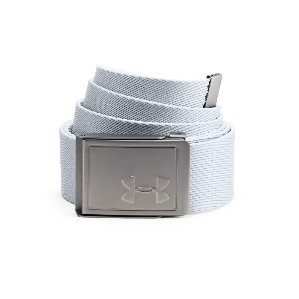 Pánský Pásek Under Armour Men's Webbing 2.0 Belt bílý