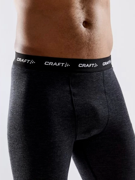 Pánský termo set Craft  Core Wool Merino black