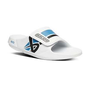 Pantofle Bauer  Oofos Sport Flex Slide White/Blue