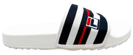 Pantofle Fila HERITAGE SLIDES White