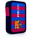 Penál třípatrový FC Barcelona - prázdný