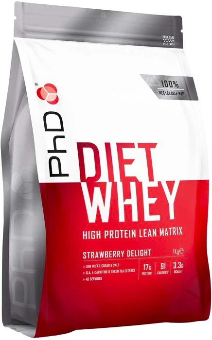 PhD Nutrition Diet Whey 1000&nbsp;g čokoláda - arašíd