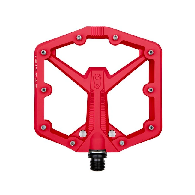 Platformové pedály Crankbrothers  Stamp 1 Large Red Gen 2