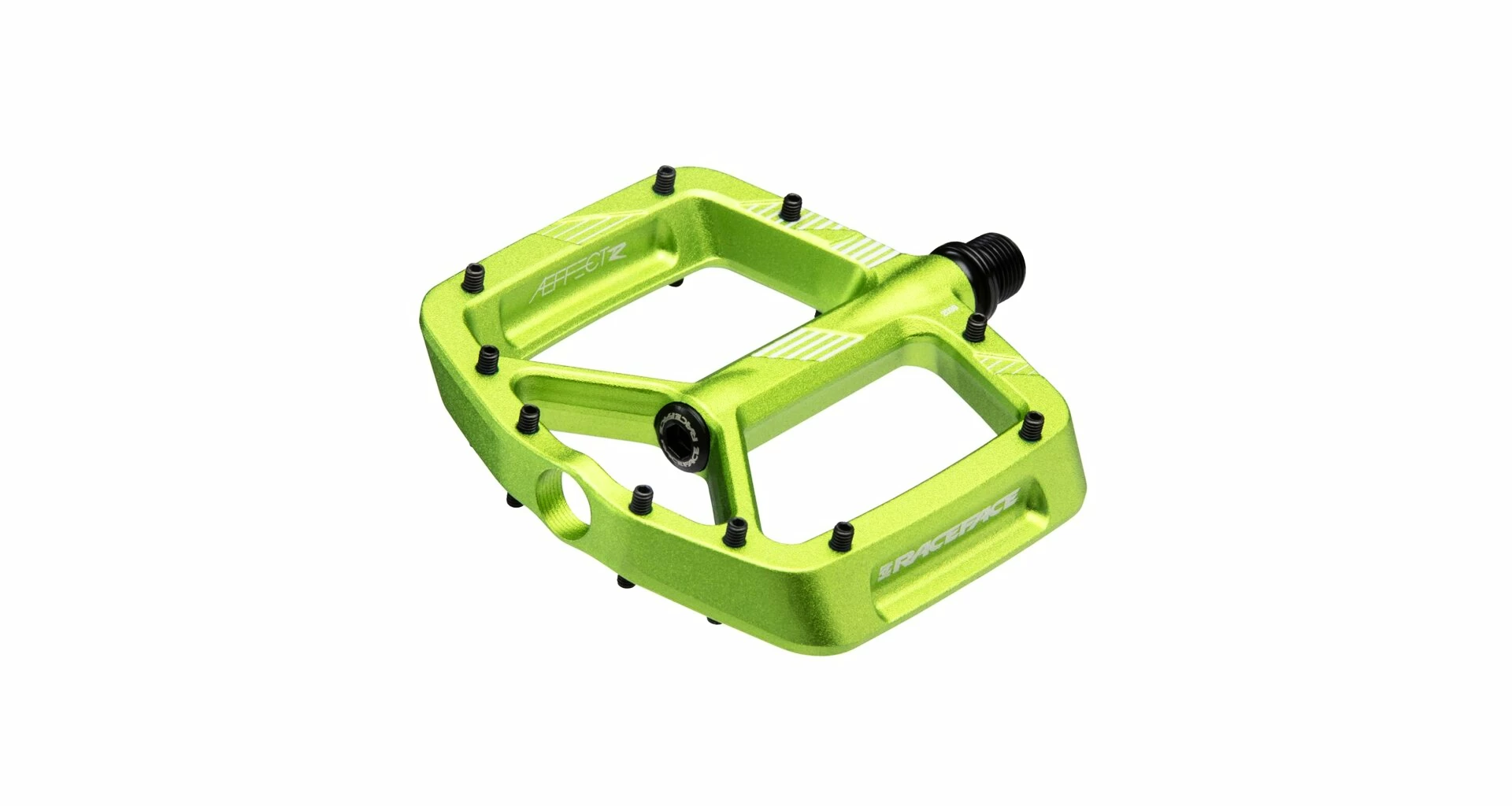 Platformové pedály Race Face  Aeffect R Green