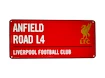 Plechová cedule Liverpool FC Street Color
