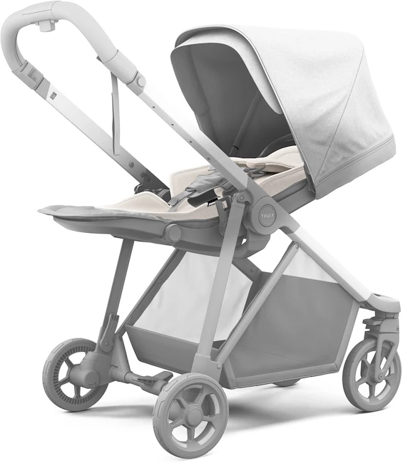 Podložka Thule  Newborn Inlay Soft Grey