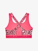 Podprsenka Under Armour UA Crossback Mid Print-PNK