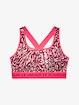 Podprsenka Under Armour UA Crossback Mid Print-PNK