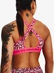 Podprsenka Under Armour UA Crossback Mid Print-PNK