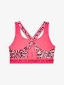 Podprsenka Under Armour UA Crossback Mid Print-PNK