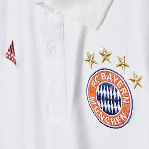 Polokošile adidas FC Bayern Mnichov 3S White