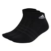 Ponožky adidas  Cushioned Sportswear Ankle Socks 3 Pairs Black