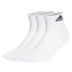 Ponožky adidas  Cushioned Sportswear Ankle Socks 3 Pairs White