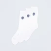 Ponožky BIDI BADU  Don Carlito Crew Move Socks 3 Pack White