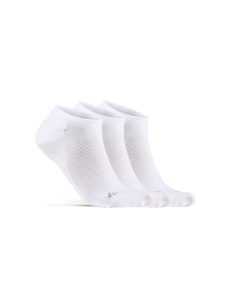 Ponožky Craft Core Dry Footies 3-Pack White  40-42