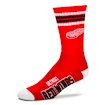 Ponožky FBF 4 Stripes Crew NHL Detroit Red Wings