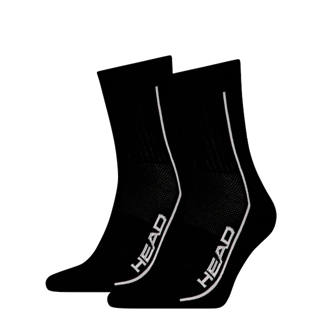 Ponožky Head  Tennis Performance Black (2 Pack)  EUR 35-38