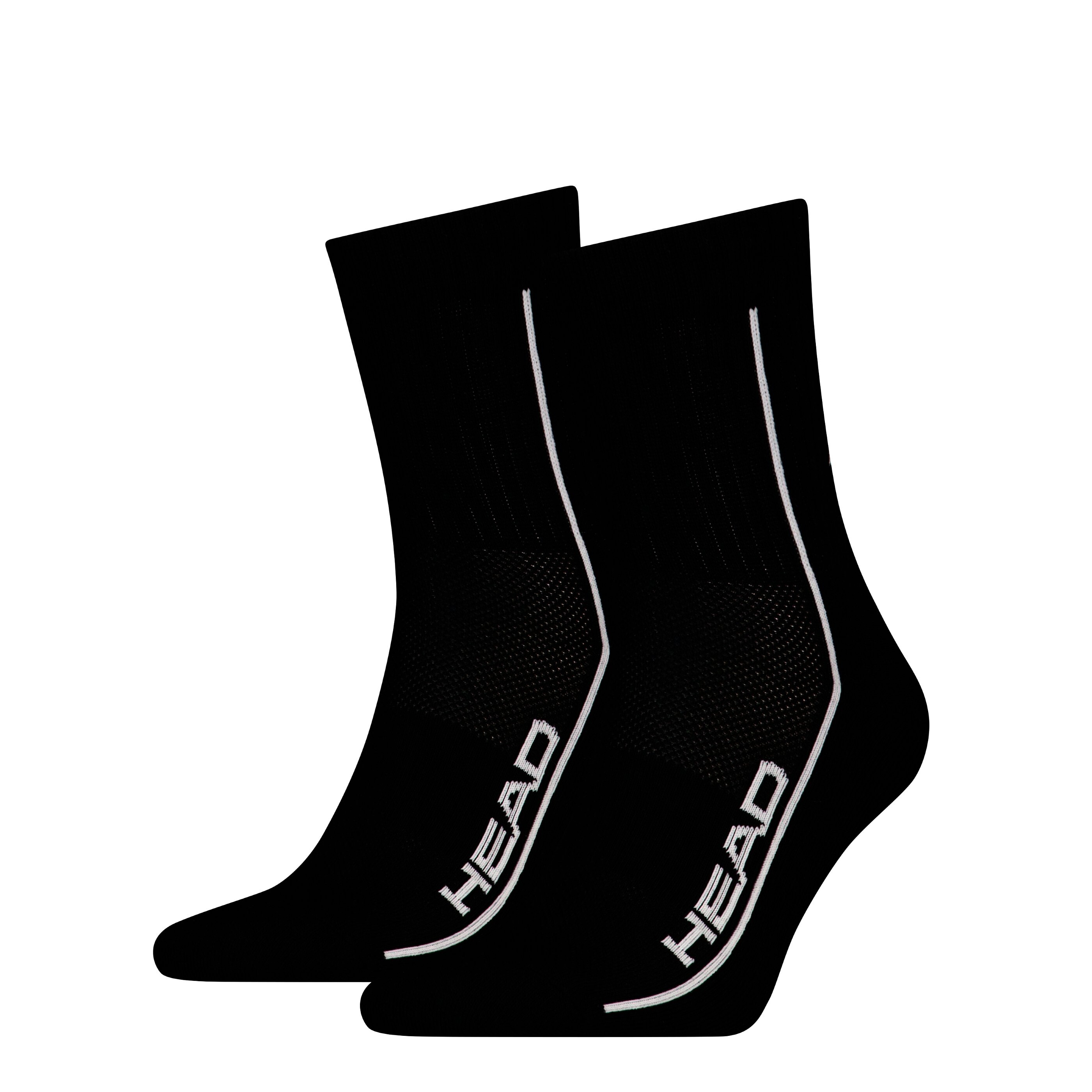 Product detail of Head Performance Short Crew 3P black/white