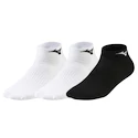 Ponožky Mizuno Training Mid 3Pairs bílo-černé