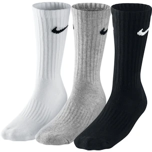 Ponožky Nike 3PPK Value Cotton Crew