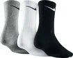 Ponožky Nike Performance Lightweight Crew Black/Grey/White 3 pair