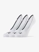 Ponožky Under Armour Essential LOLO Liner 3 Pk bílé