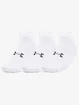 Ponožky Under Armour  Essential Low Cut 3Pk-WHT