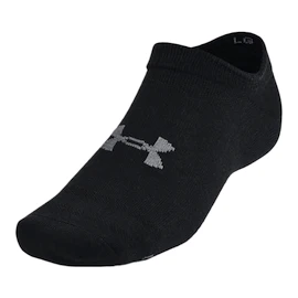 Ponožky Under Armour Essential No Show 6pk Black / Black / Castlerock
