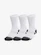 Ponožky Under Armour  Performance Tech 3pk Crew-WHT