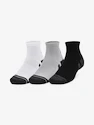 Ponožky Under Armour  Performance Tech 3pk Qtr-GRY  M