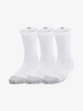 Ponožky Under Armour UA Heatgear 3pk Crew Yth-WHT