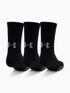 Ponožky Under Armour Youth Heatgear Crew-BLK