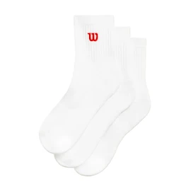 Ponožky Wilson Quarter Top Sock 3 Pack Bright White