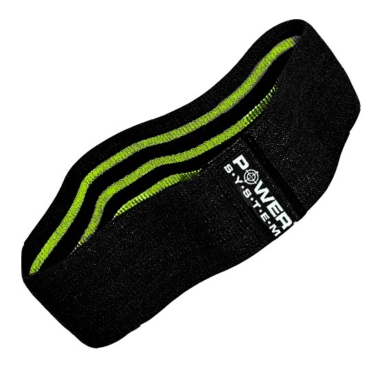 Posilovací guma Power System  Booty Band Level 2 Green M