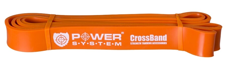 Posilovací guma Power System  Cross Band Level 2 oranžová - thumb (1)
