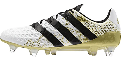 POSLEDNÍ KUS - Kopačky adidas Ace 16.1 SG White/Core Black - UK 7.5