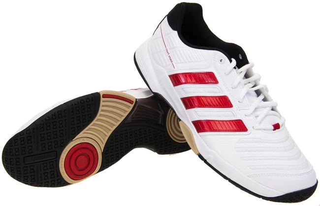 POSLEDNÍ PÁR - Sálová obuv adidas Court Stabil 10 bílé