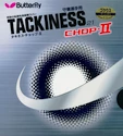 Potah Butterfly  Tackiness Chop II  červená, 1,7 mm