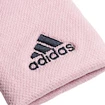 Potítka adidas Tennis Wristband Large Pink/Navy (2 ks)