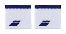 Potítka Babolat Logo Wristband White/Sodalite Blue