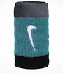 Potítka Nike  Swoosh Doublewide Wristbands Cool Grey