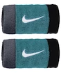 Potítka Nike  Swoosh Doublewide Wristbands Cool Grey