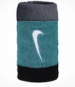 Potítka Nike  Swoosh Doublewide Wristbands Cool Grey