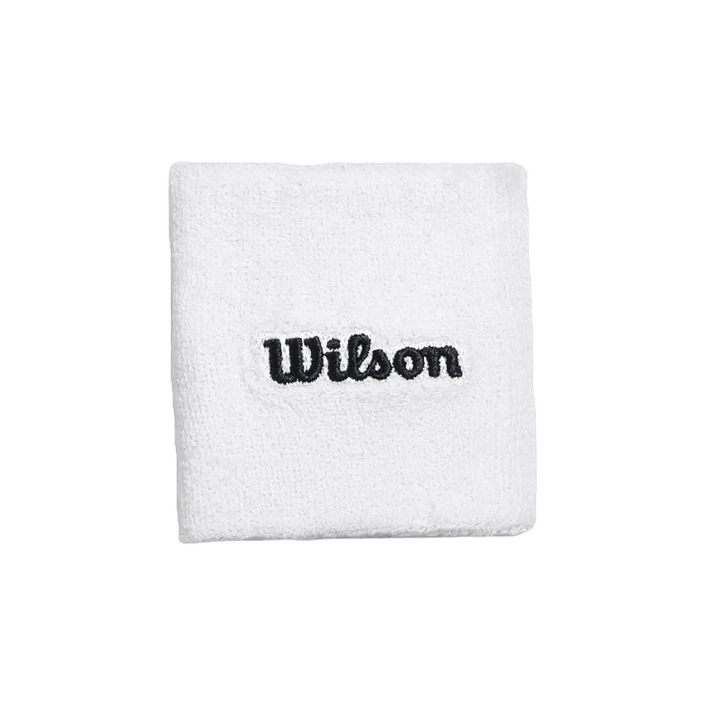 Potítka Wilson  Terry Logo Wristband Bright White